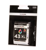 LEXMARK 43XL Colour Ink Cartridge L18YX143BP