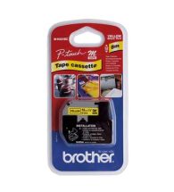 Brother Label Tape P-Touch 12mmx8m Blk&Yellow MK631B