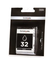 Lexmark 32 L18CX032BP Black Ink Cart Z810
