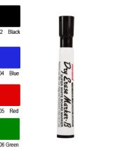 Monami Dry Erase Marker, Erasable Ink, Bullet Point (Red)