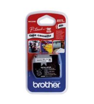 Brother Label Tape P-Touch 12mm MK231BZ PT55 Blk&Wht