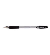Pilot Ballpen Rubber Grip (Blk Fine)