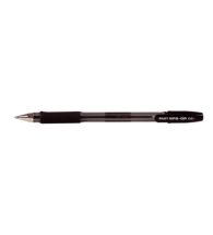 Pilot Ballpen Rubber Grip (Blk Med)