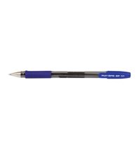 Pilot Ballpen Rubber Grip (Blu Med)