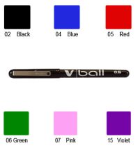 Pilot Rollerball Pen, 0.5mm Nib (Red)