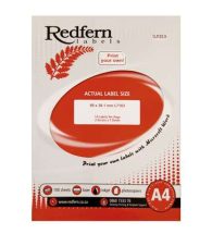 Laser Redfern Labels, 38.1x99.1mm, 14 Per Page