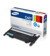 SAMSUNG Toner Clt-C407S Cyan 1000 Page Yield