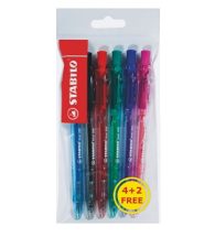 STABILO Ballpen set Liner Retractable - (Asstd)