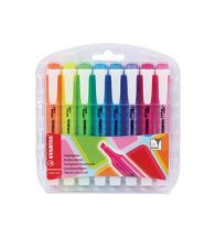 Stabilo Swing Highlighter, Set of 8, Assorted Colours