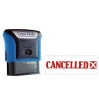 TRODAT Rubberstamp S PRINTY Self Inking "Cancel".