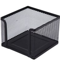 Wire Mesh Desk Cube Holder DLD01- (Black)