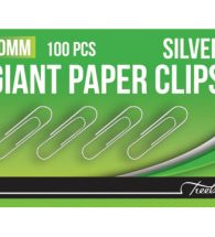 Treeline Paperclips Silver 50mm